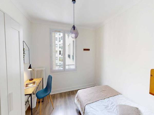 Colocation / Appartement 5 pièces de 110 m², Paris, Rue de Saussure / Photo 2