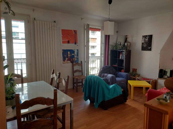 Sous-location / Appartement 3 pièces de 63 m², Paris, Rue Jeanne d'Arc / Photo 2
