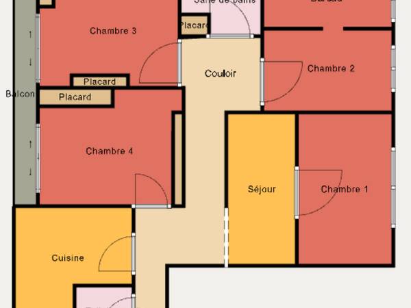 Colocation / Appartement 4 pièces de 92 m², Paris, Av. Ferdinand Buisson, 92100 Boulogne-Billancourt / Photo 5