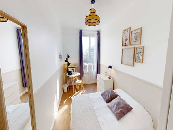 Colocation / Appartement 4 pièces de 80 m², Paris, Rue de Cronstadt / Photo 2