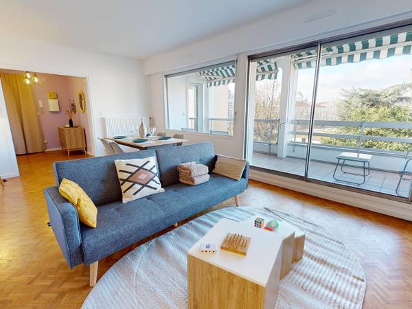 Colocation / Appartement 5 pièces de 110 m², Lyon, Rue Joliot-Curie / Photo 2