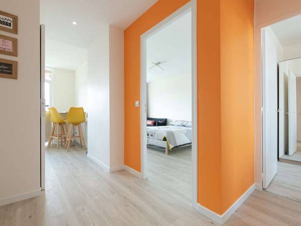 Colocation / Appartement 3 pièces de 56 m², Villeurbanne, Cours Emile Zola / Photo 2