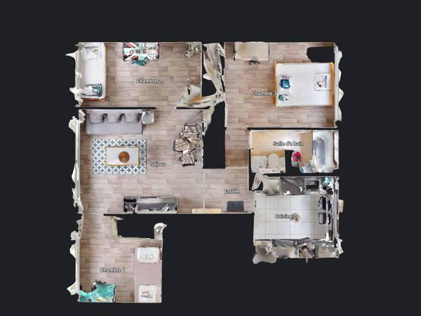 Colocation / Appartement 4 pièces de 62 m², Massy, Allée du Béarn / Photo 19