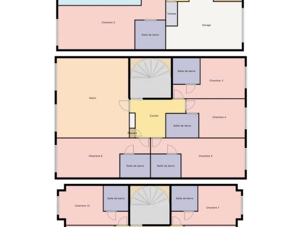 Colocation / Maison 14 pièces de 298 m², Aulnay-sous-Bois, Avenue de la Croix Blanche / Photo 7