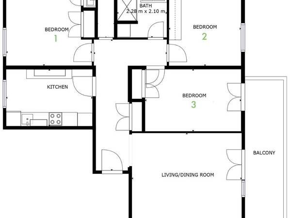 Colocation / Appartement 4 pièces de 88 m², Ambilly, Rue de Genève / Photo 20