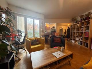 Sous-location / Appartement 4 pièces de 90 m², Paris, Rue Mélingue