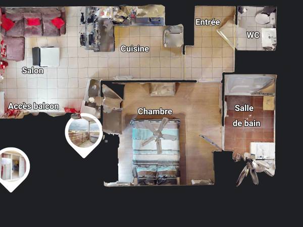 Location / Appartement 2 pièces de 44 m², Vaulx-en-Velin, Rue Maximilien de Robespierre / Photo 19