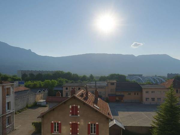 Colocation / Appartement 4 pièces de 60 m², Grenoble, Square des Fusillés / Photo 2