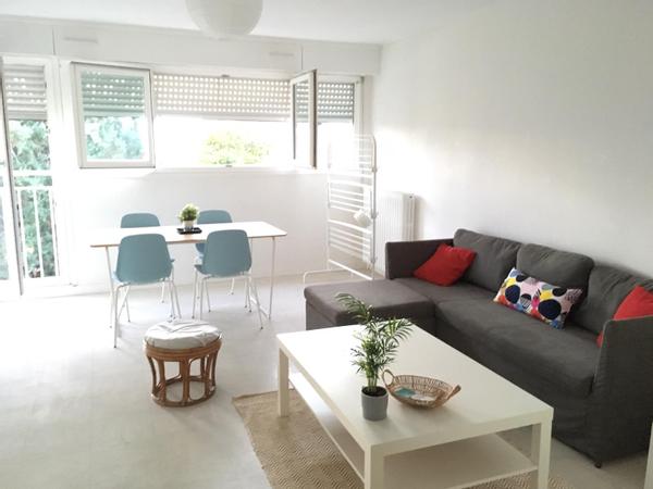 Colocation / Appartement 4 pièces de 75 m², Rennes, Square du Colombier / Photo 2