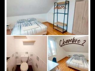 Colocation / 3 rooms house · 65 m², Saint-Quentin, Rue Cronstadt