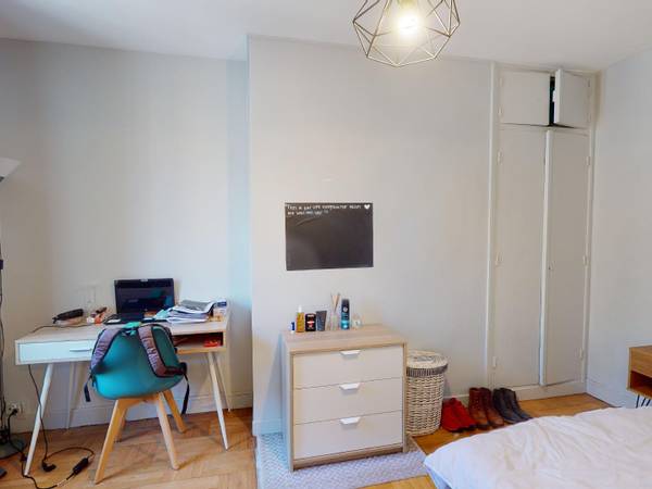 Colocation / Appartement 4 pièces de 64 m², Rouen, Rue Lafayette / Photo 2