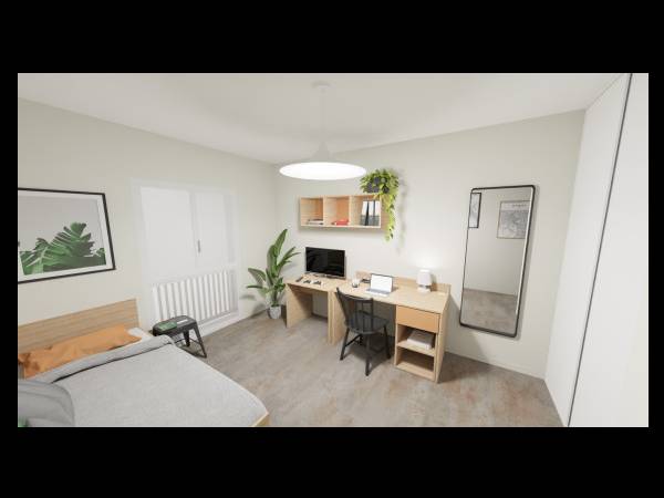 Location / Résidence 1 pièce de 17 m², Blois, 47 Avenue du Dr Jean Laigret / Photo 5