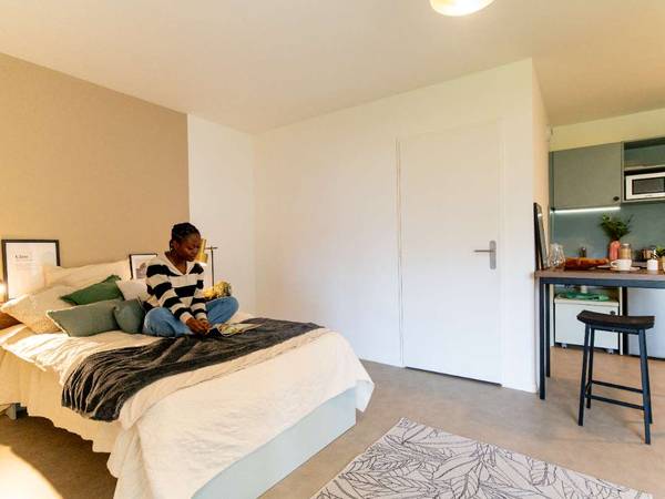 Colocation / Appartement 3 pièces de 47 m², Cergy, Parvis Maryse Condé / Photo 2