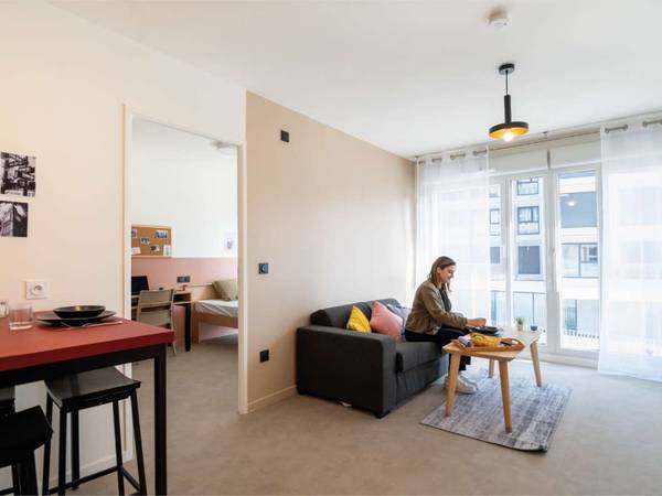 Colocation / Appartement 3 pièces de 47 m², Cergy, Parvis Maryse Condé / Photo 4