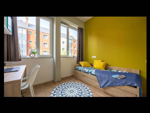Location / Résidence 1 pièce de 16 m², Amiens, 27 Rue Frédéric Petit / Photo 2