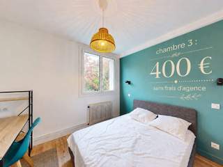Colocation / 4 rooms apartment · 78 m², Pau, Rue des Isards