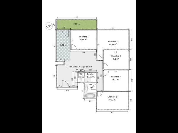 Colocation / Appartement 5 pièces de 90 m², Aubervilliers, Rue des Cités / Photo 2