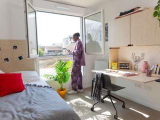 Résidence étudiante / Studio apartment · 18 m², Ivry-sur-Seine, Allée Allain Leprest
