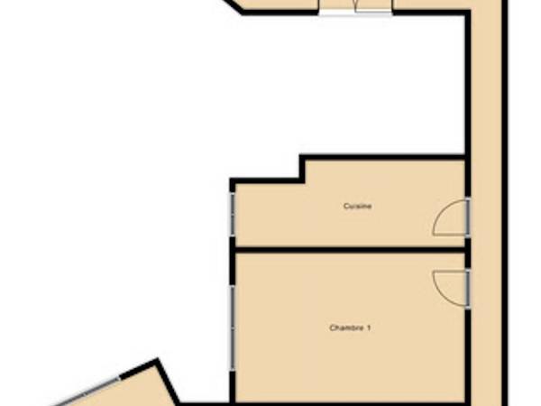 Colocation / Appartement 4 pièces de 82 m², Paris, Rue de Civry / Photo 2
