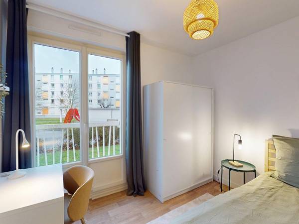 Colocation / Appartement 4 pièces de 68 m², Rennes, Résidence Saint-Jean-Baptiste de la Salle / Photo 2