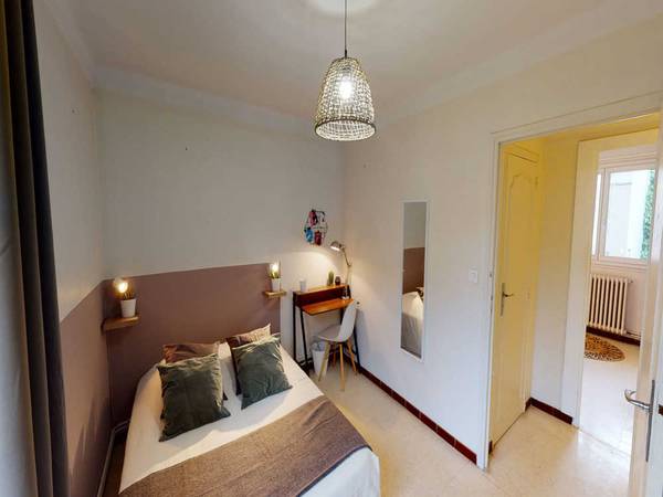 Colocation / Appartement 4 pièces de 80 m², Montpellier, Rue Maury / Photo 2