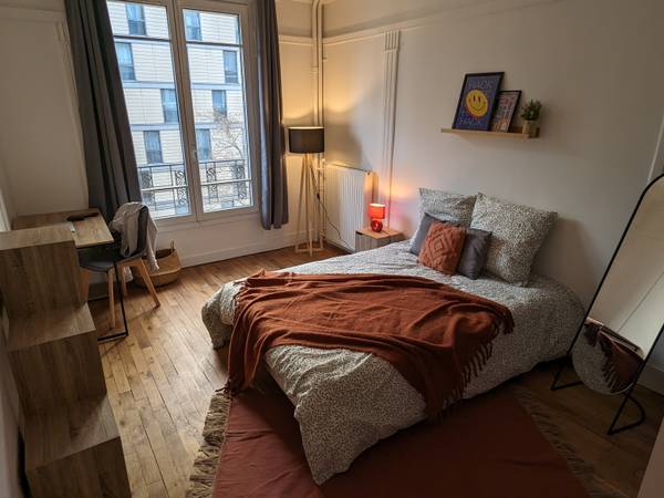 Colocation / Appartement 4 pièces de 91 m², Clichy, Boulevard Victor Hugo / Photo 2