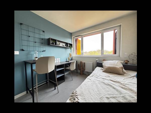 Location / Résidence 1 pièce de 28 m², Roubaix, 56 Quai de Boulogne / Photo 2