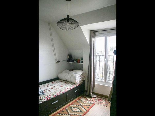 Sous-location / Immeuble 1 pièce de 9 m², Paris, Rue de la Pompe / Photo 2