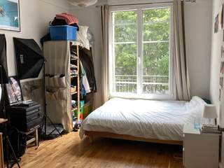 Sous-location / 2 rooms apartment · 45 m², Paris, Rue Augustin Thierry
