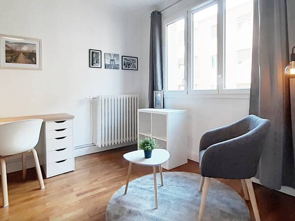 Chambre chez l'habitant / Appartement 1 pièce, Lyon / Photo 2