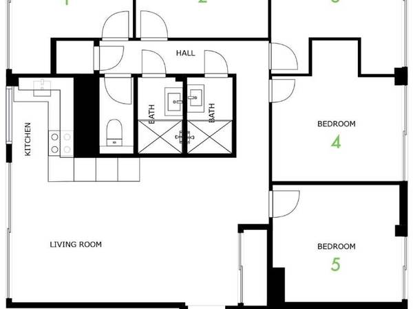 Flatsharing / 6-bedroom flat · 100 m², Saint-Julien-en-Genevois, Avenue des Contamines / Photo 16