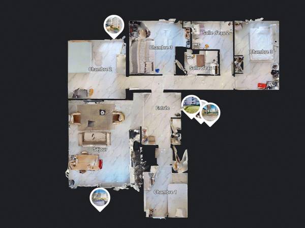 Colocation / Appartement 6 pièces de 99 m², Massy, Allée Marcel Cerdan / Photo 34