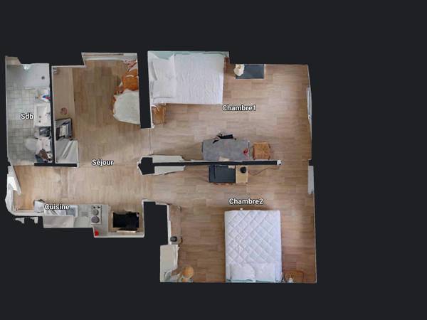 Location / Appartement 3 pièces de 42 m², Le Havre, Rue Dumé d'Aplemont / Photo 13