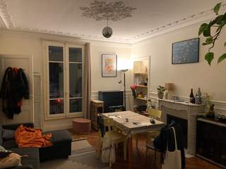 Colocation / Appartement 4 pièces de 86 m², Paris, Rue Riquet