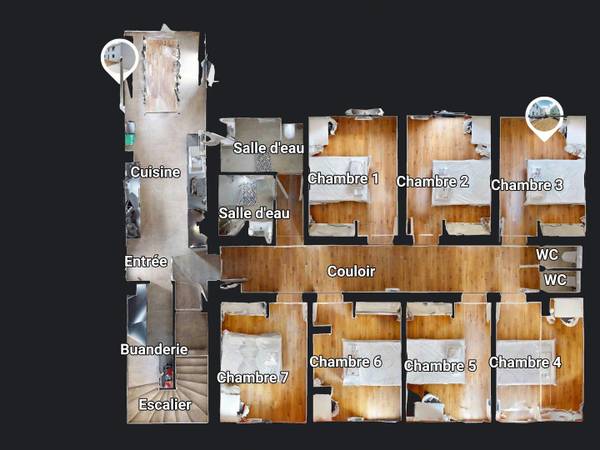 Colocation / Maison 15 pièces de 270 m², Saint-Priest, Avenue Salvador Allende / Photo 39