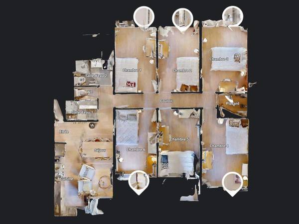 Colocation / Appartement 7 pièces de 97 m², Élancourt, Rés Les Nouveaux Horizons / Photo 21