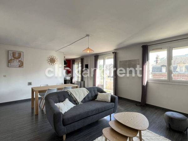 Colocation / Appartement 3 pièces de 81 m², Rouen / Photo 2
