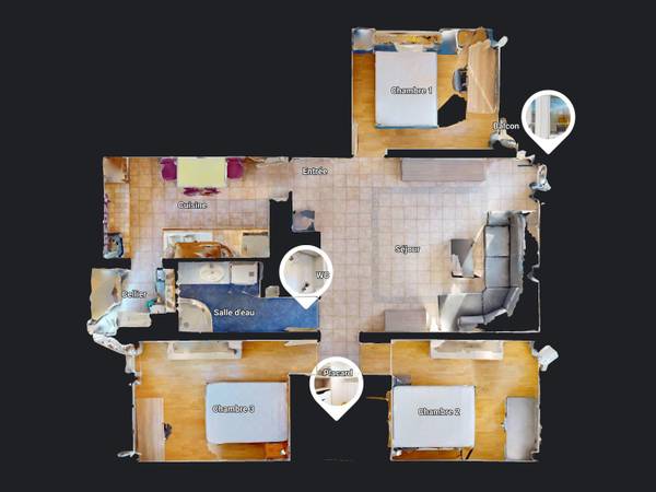 Colocation / Appartement 4 pièces de 75 m², Grenoble, Rue Massenet / Photo 18