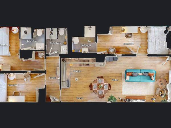 Colocation / Appartement 4 pièces de 70 m², Ferney-Voltaire, Rue de Meyrin / Photo 18