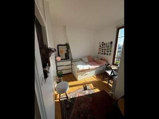 Sous-location / Appartement 1 pièce de 15 m², Paris, Rue du Mont-Cenis
