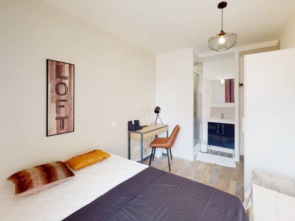 Colocation / Appartement 4 pièces de 55 m², Rouen, Rue de Tanger / Photo 7