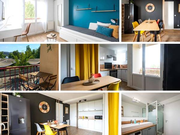 Colocation / Appartement 5 pièces de 65 m², Bordeaux, Rue Oscar Et Jean Auriac / Photo 2