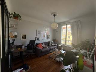 Sous-location / Appartement 2 pièces de 36 m², Paris, Rue Chauvelot