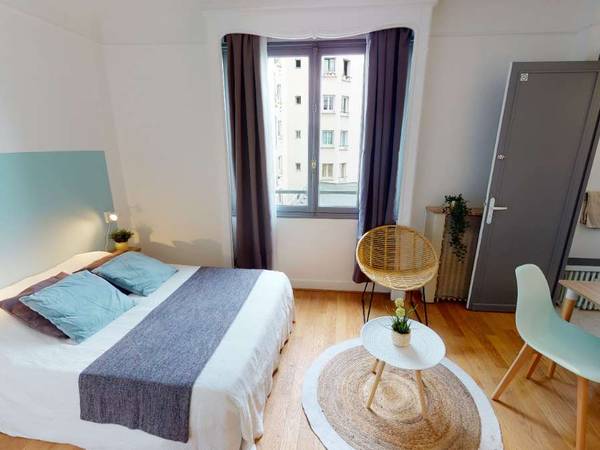 Colocation / Appartement 5 pièces de 75 m², Paris, Rue Boulitte / Photo 2