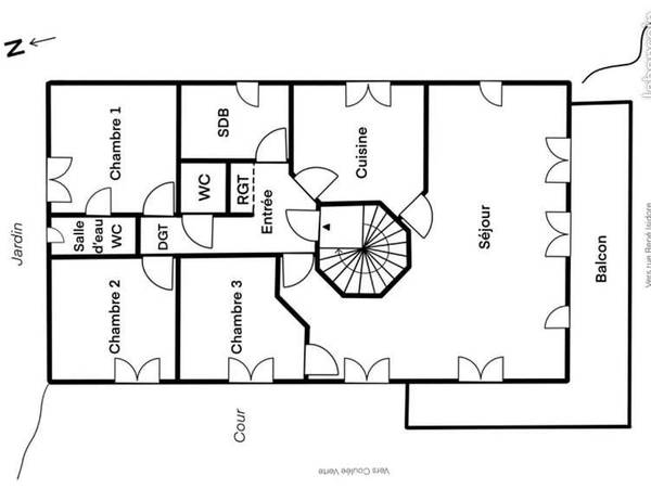 Colocation / Appartement 4 pièces de 87 m², Fontenay-aux-Roses, Avenue René Isidore / Photo 9