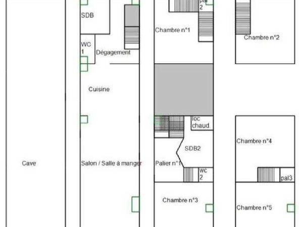 Colocation / Maison 5 pièces de 144 m², Lille, Rue Gosselin / Photo 9