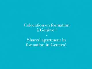 Colocation / Appartement 5 pièces de 100 m², Genève