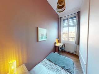 Colocation / Appartement 4 pièces de 120 m², Lyon, Quai Romain Rolland