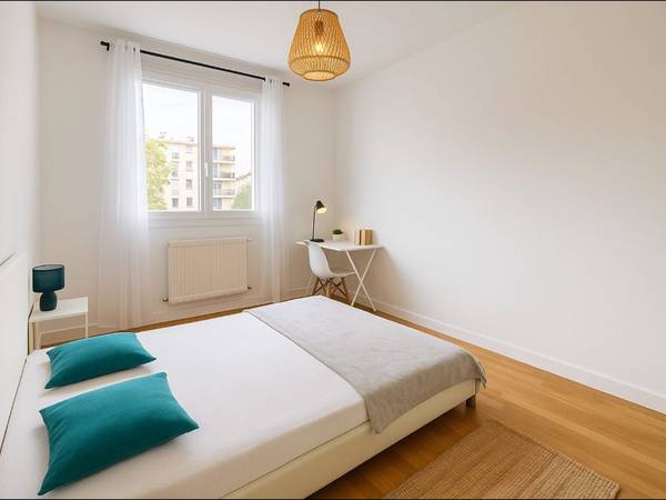 Colocation / Appartement 3 pièces de 45 m², Villeurbanne, Rue Greuze / Photo 14