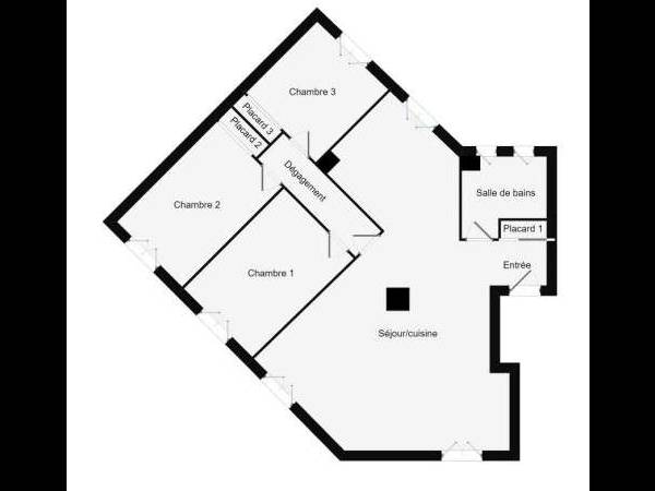 Colocation / Appartement 5 pièces de 89 m², Le Havre, Rue Louis Eudier / Photo 20